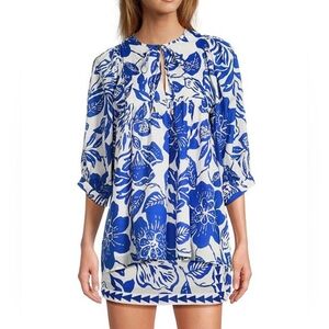 J.Marie Laken V-Neck Puff Sleeve Pullover Coordinating Tunic